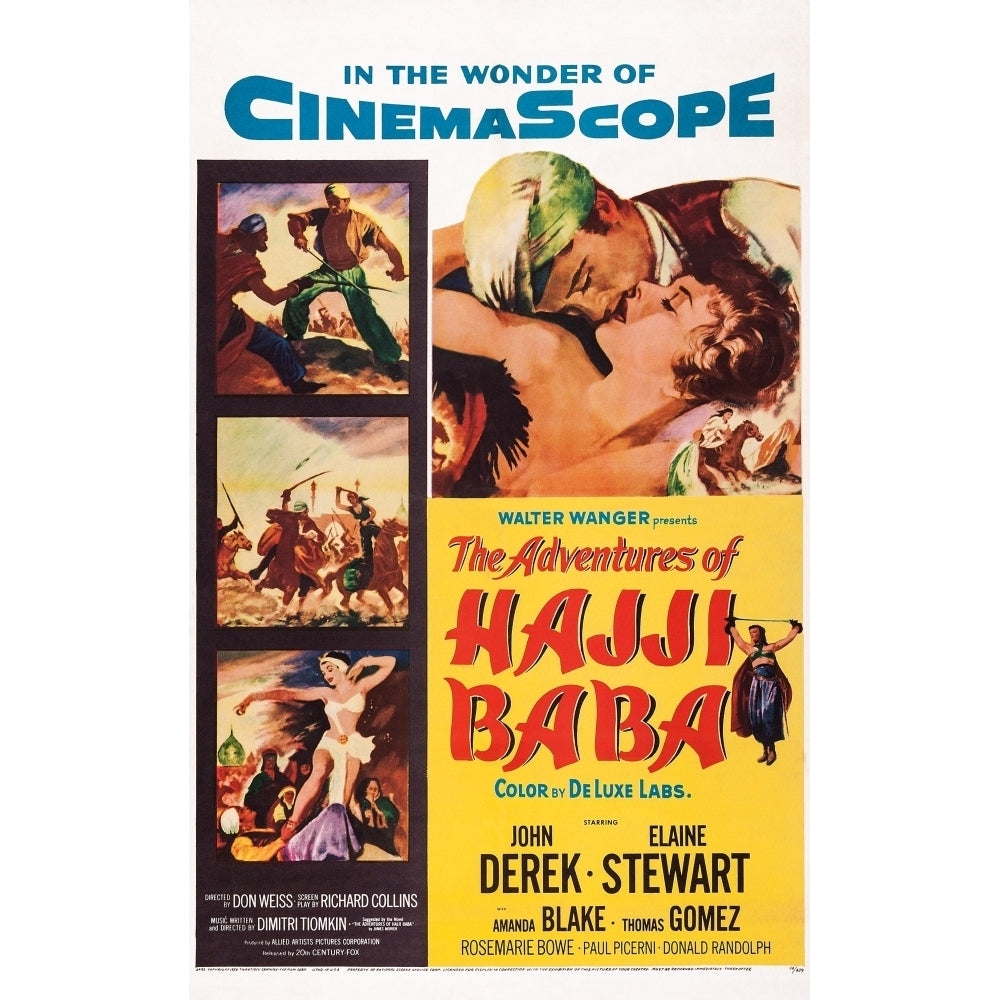 The Adventures Of Hajji Baba U Movie Poster Masterprint Image 1