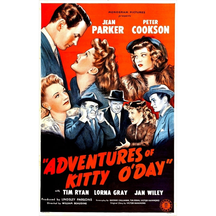 Adventures Of Kitty ODay U Movie Poster Masterprint Image 1