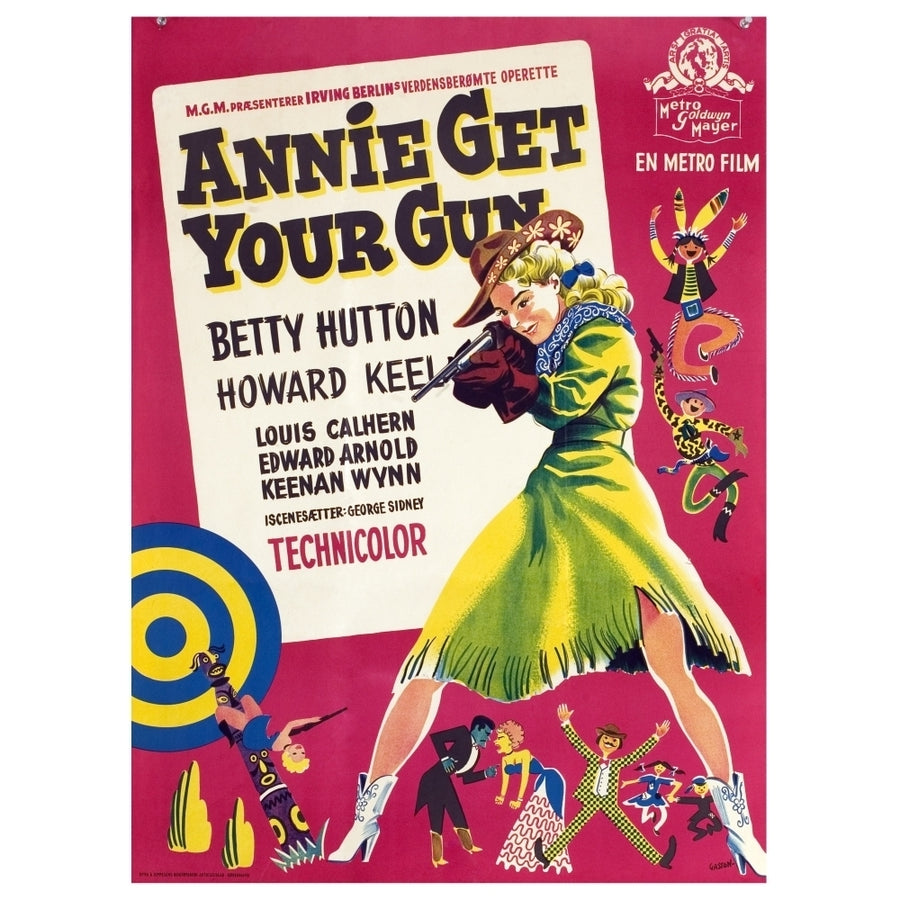 Annie Get Your Gun Betty Hutton 1950. Movie Poster Masterprint Image 1