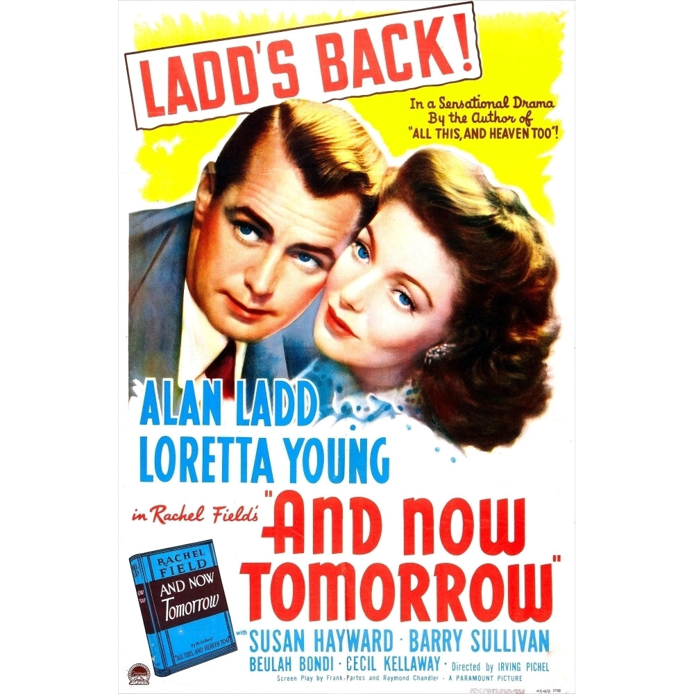 And Now Tomorrow Us Poster Alan Ladd Loretta Young 1944 Movie Poster Masterprint Image 1