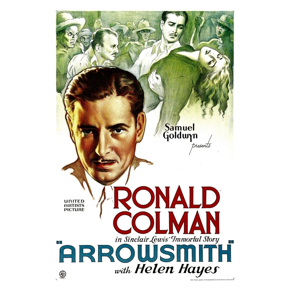 Arrowsmith Ronald Colman 1931. Movie Poster Masterprint Image 2