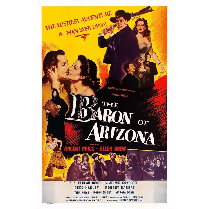 The Baron Of Arizona U Movie Poster Masterprint Image 2