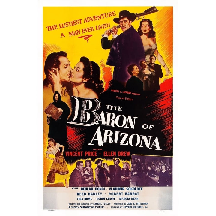 The Baron Of Arizona U Movie Poster Masterprint Image 1