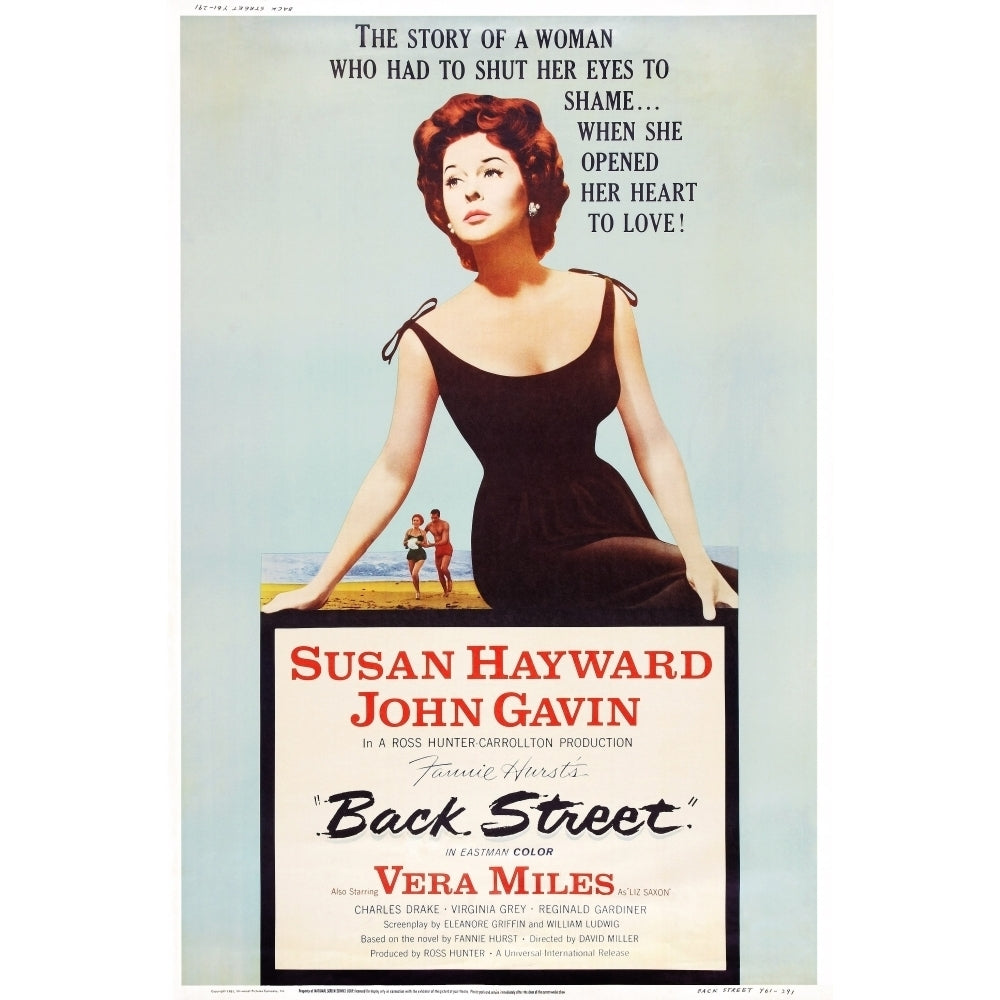 Back Street Us Poster Susan Hayward 1961 Movie Poster Masterprint Image 1