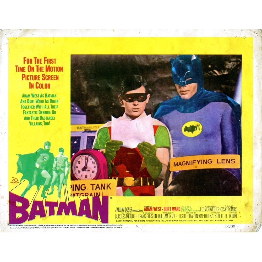 Batman Movie Poster Masterprint Image 1