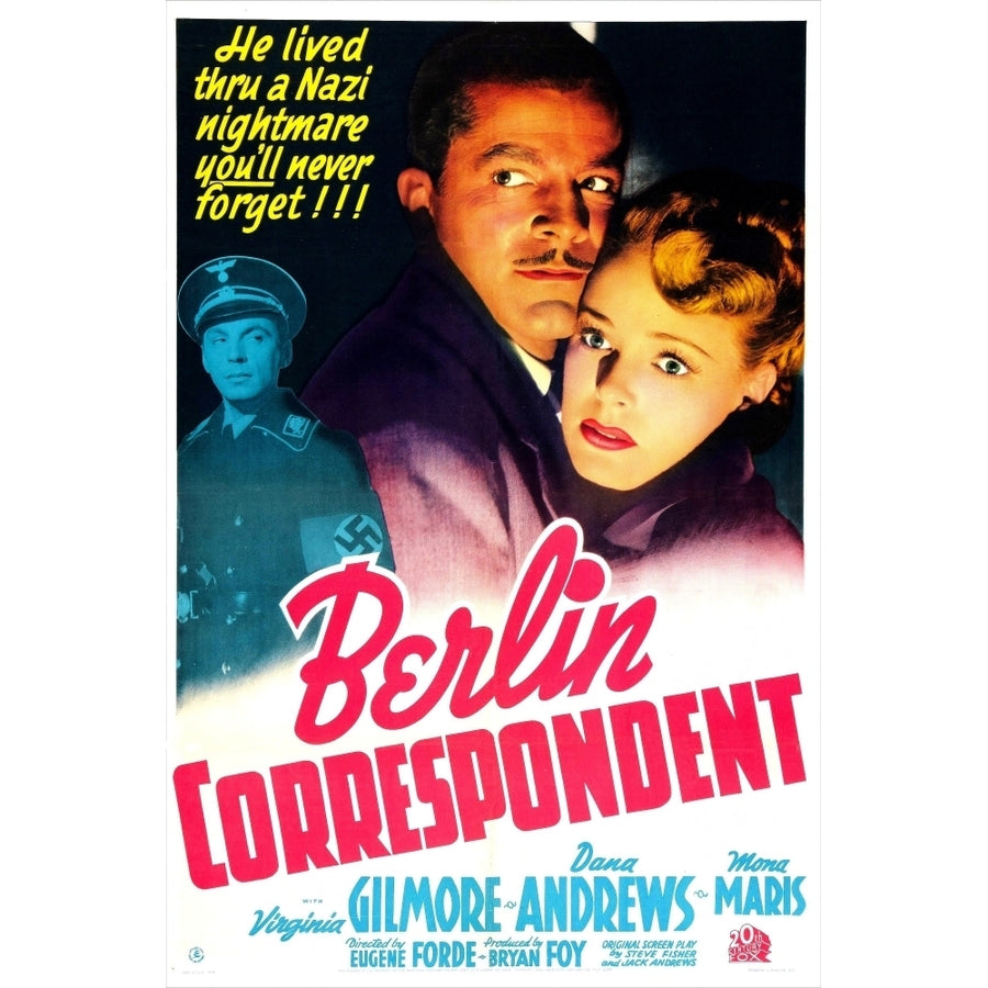 Berlin Correspondent U Movie Poster Masterprint Image 1