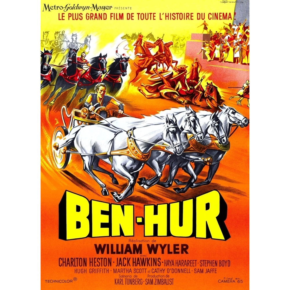 Ben-Hur Charlton Heston 1959. Movie Poster Masterprint Image 2