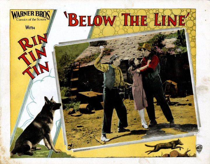 Below The Line Rin Tin Tin June Marlowe 1925 Movie Poster Masterprint Image 1