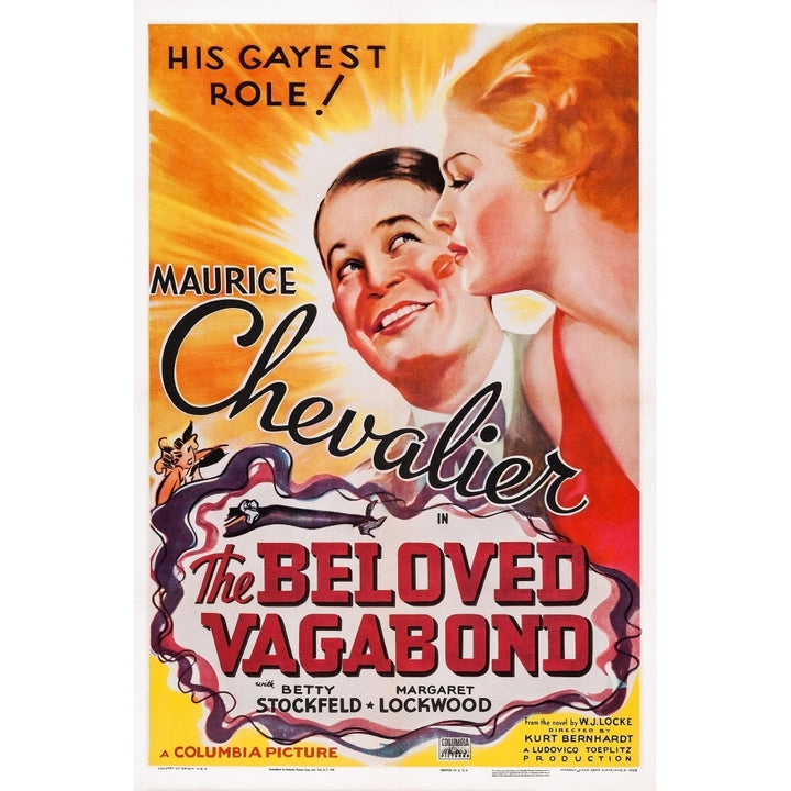 The Beloved Vagabond U Movie Poster Masterprint Image 2