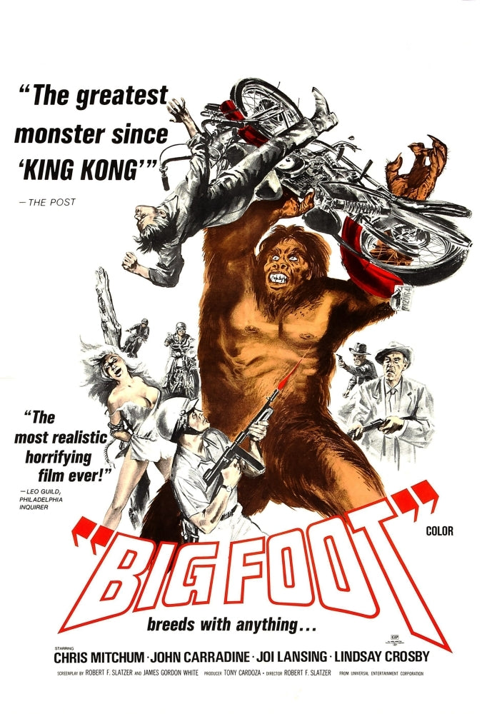 Bigfoot 1970. Movie Poster Masterprint Image 1