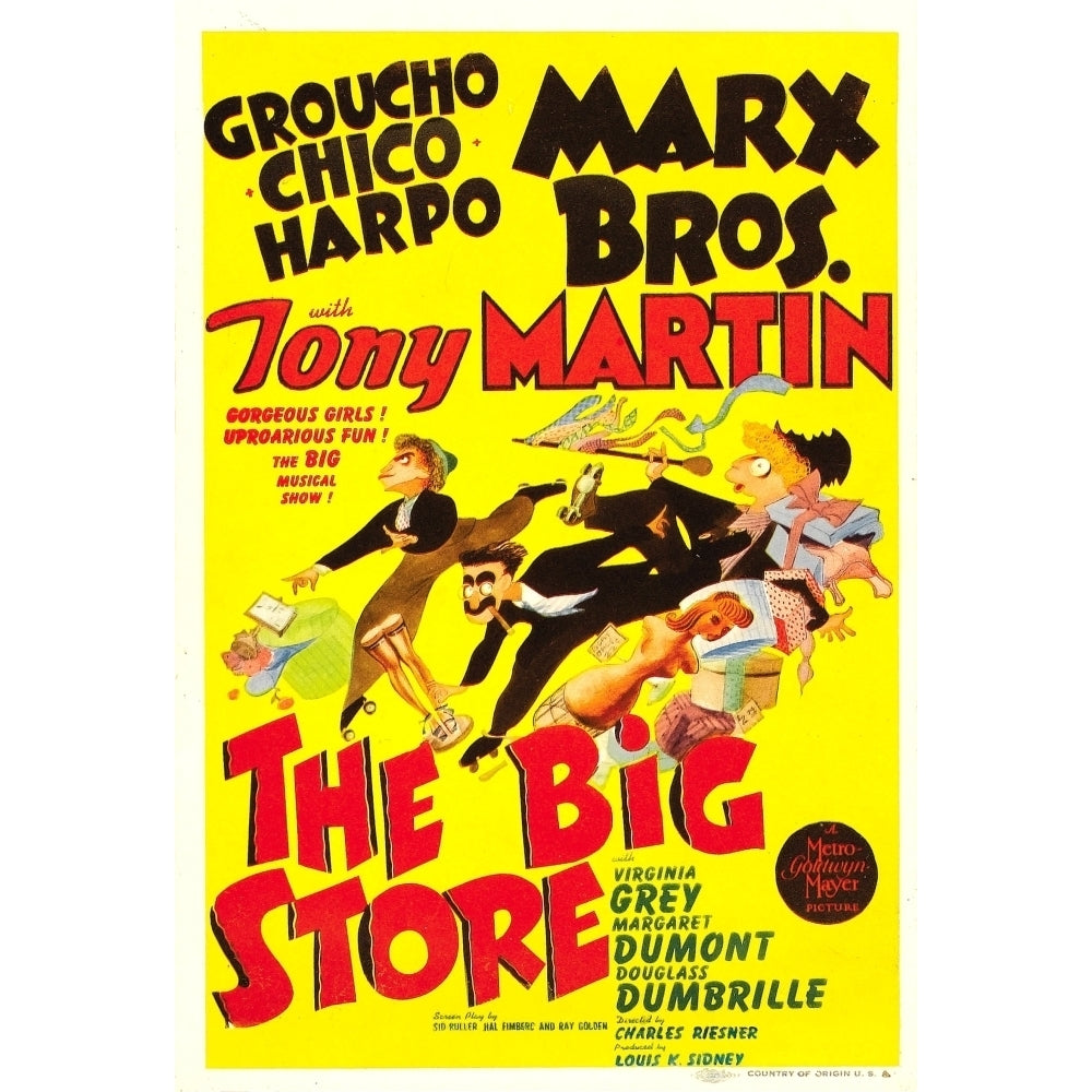 The Big Store Movie Poster Masterprint Image 1