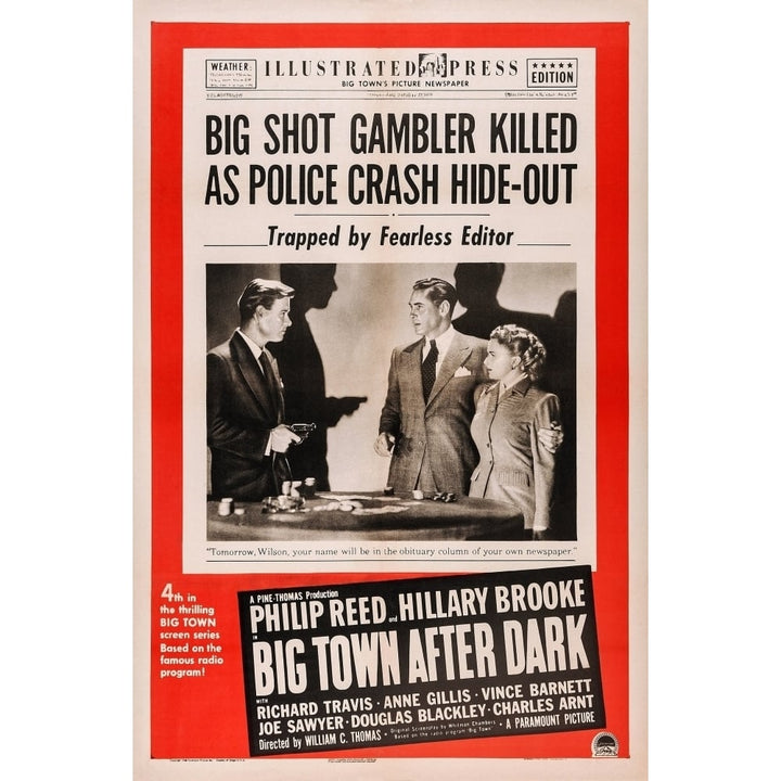 Big Town After Dark U Movie Poster Masterprint Image 1