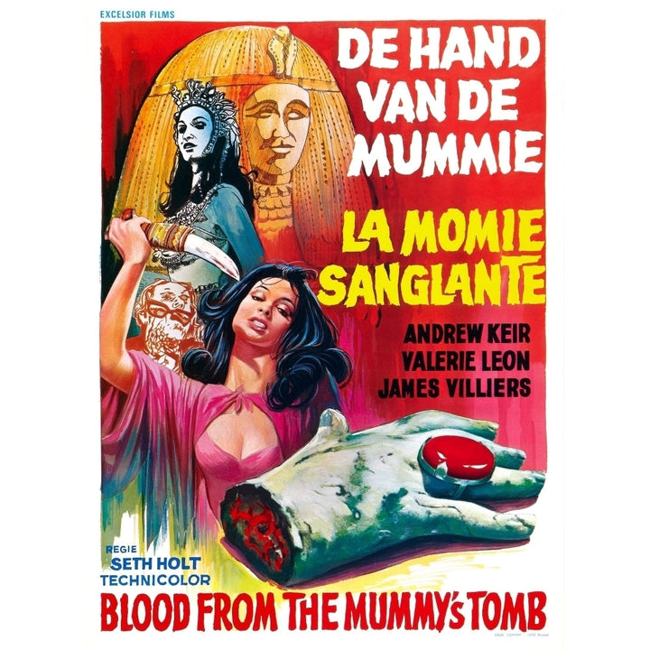 Blood From The MummyS Tomb Movie Poster Masterprint Image 2