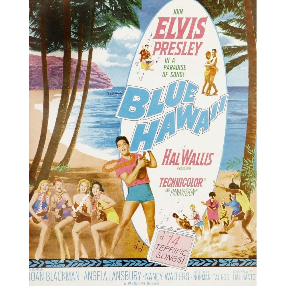 Blue Hawaii Movie Poster Masterprint Image 1