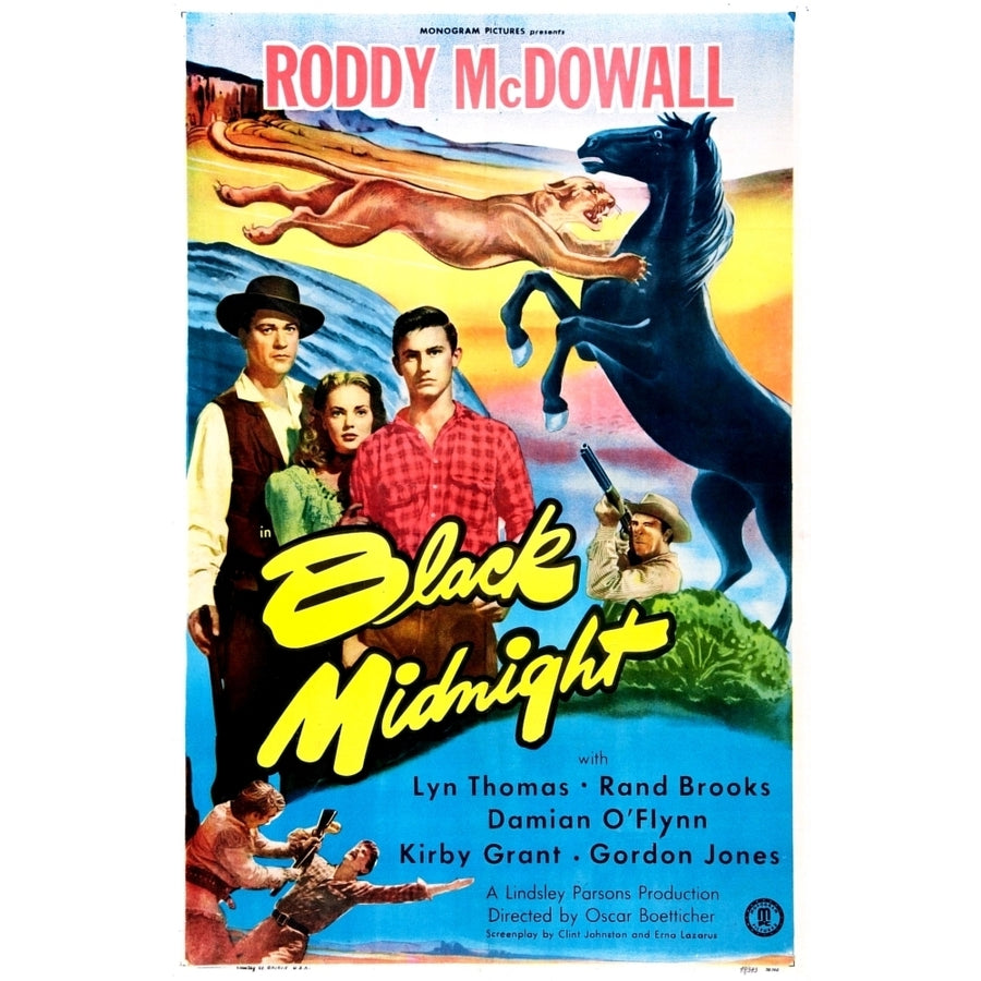 Black Midnight U Movie Poster Masterprint Image 1