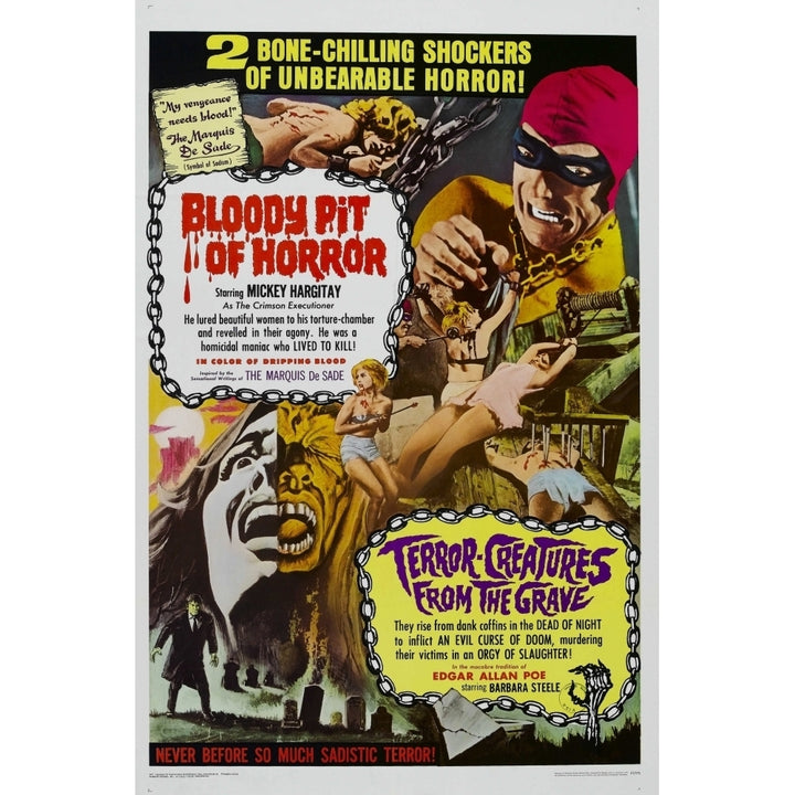 Bloody Pit Of Horror Terror-Creatures From The Grave Us Poster 1965 Movie Poster Masterprint Image 1