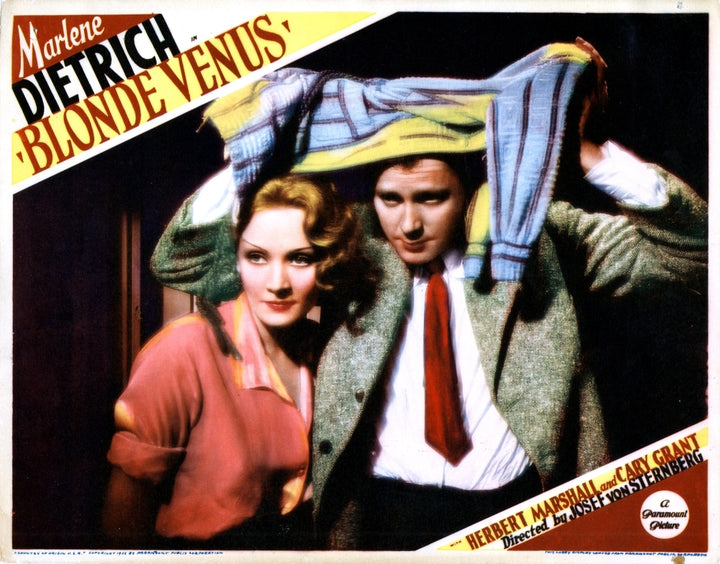 Blonde Venus From Left Marlene Dietrich Herbert Marshall 1932 Movie Poster Masterprint Image 1