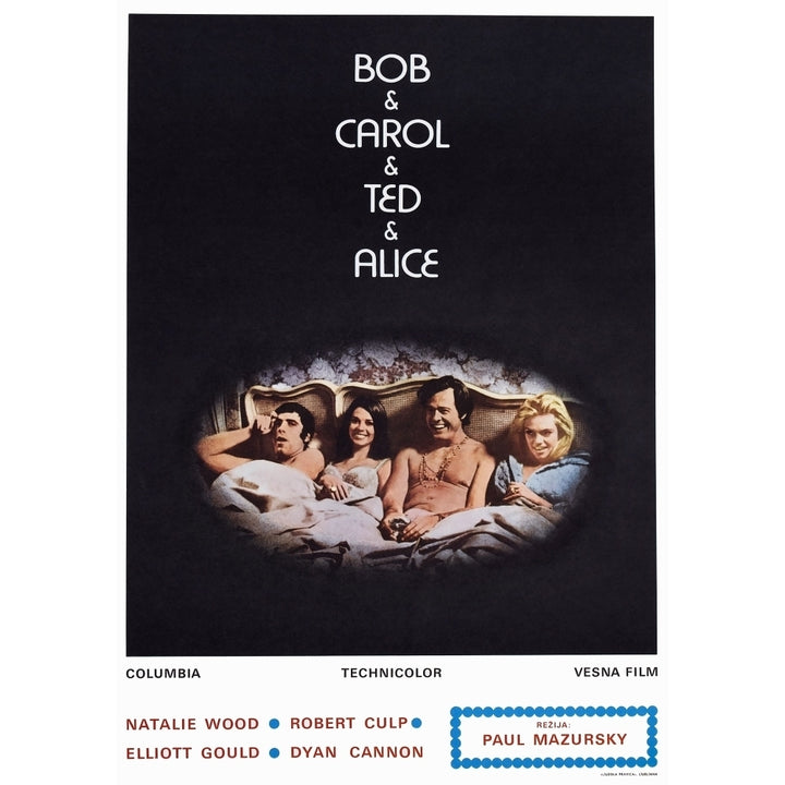 Bob and Carol and Ted and Alice U Movie Poster Masterprint Image 2