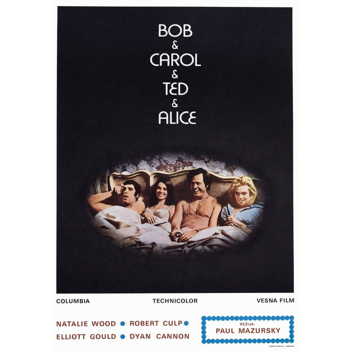 Bob and Carol and Ted and Alice U Movie Poster Masterprint Image 1