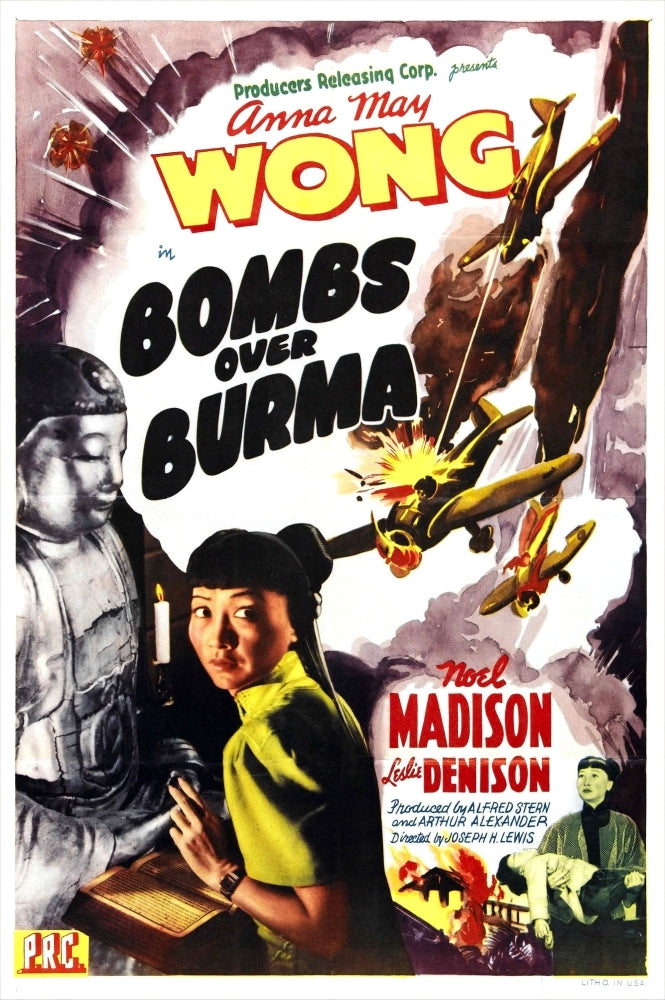 Bombs Over Burma Us Poster Anna May Wong 1943 Movie Poster Masterprint Image 1