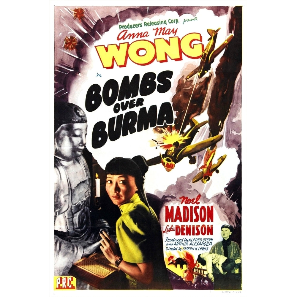 Bombs Over Burma Us Poster Anna May Wong 1943 Movie Poster Masterprint Image 2