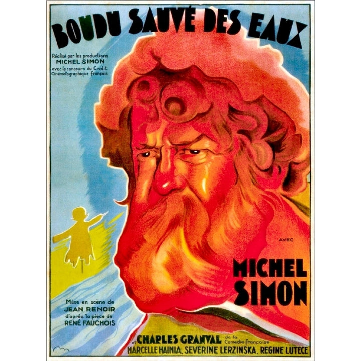 Boudu Saved From Drowning Movie Poster Masterprint Image 1