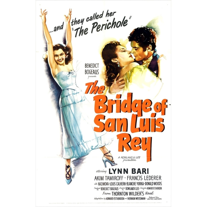 The Bridge Of San Luis Rey From Left: Lynn Bari Francis Lederer 1944 Movie Poster Masterprint Image 1