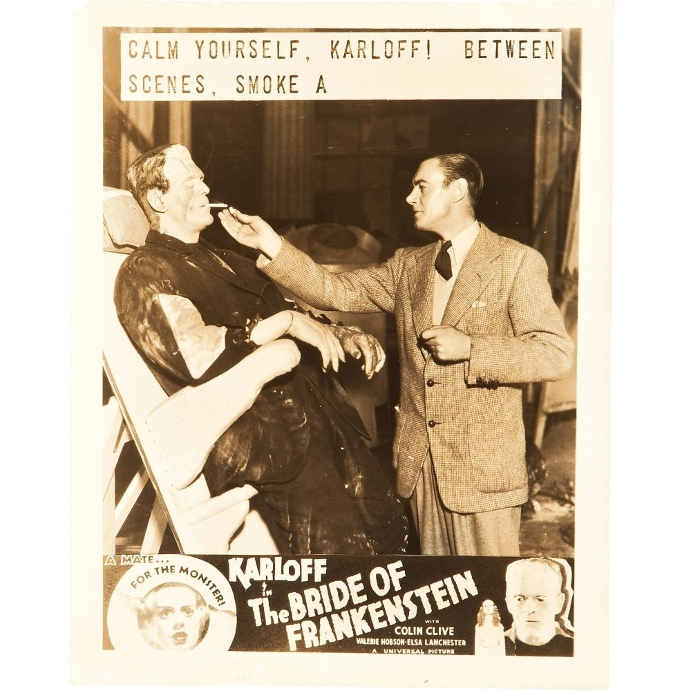 Bride Of Frankenstein To Movie Poster Masterprint Image 2