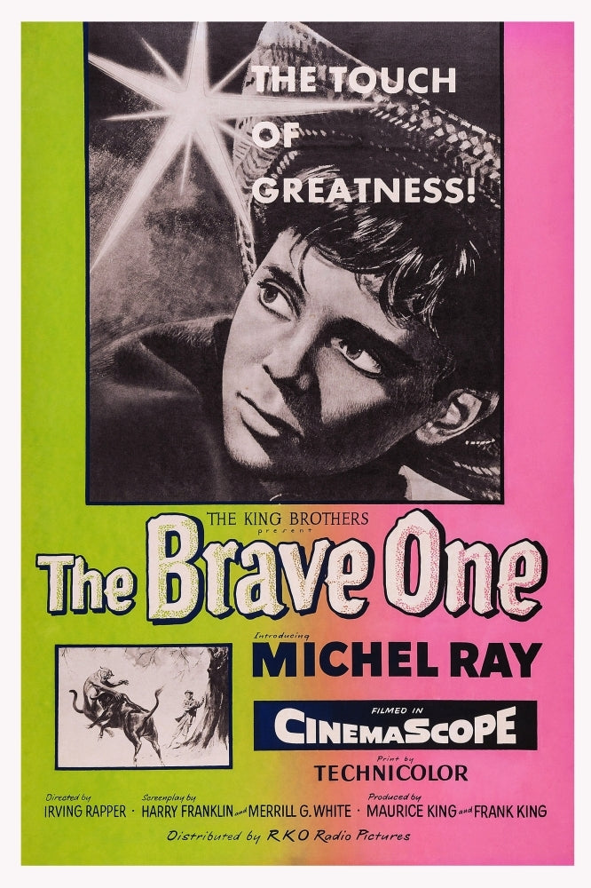 The Brave One Us Poster Art Michel Ray 1956 Movie Poster Masterprint Image 1