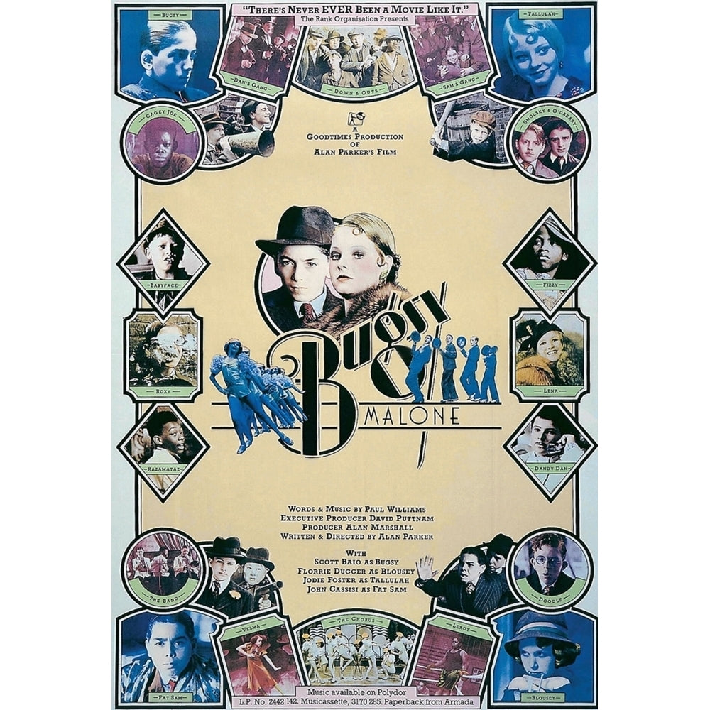 Bugsy Malone Movie Poster Masterprint Image 1