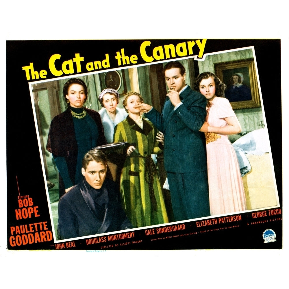 The Cat And The Canary Movie Poster Masterprint Image 2