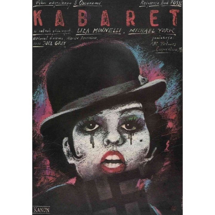 Cabaret Liza Minnelli On Polish Poster Art 1972. Movie Poster Masterprint Image 1