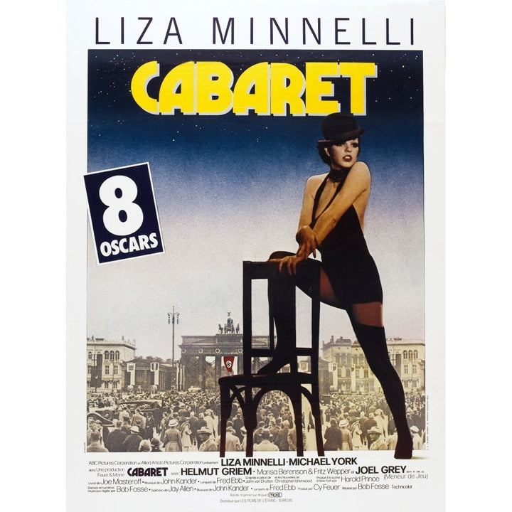 Cabaret French Poster Liza Minnelli 1972 Movie Poster Masterprint Image 1