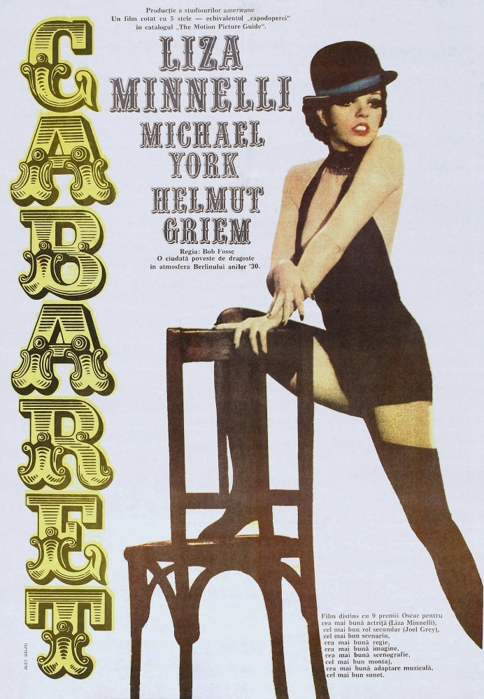 Cabaret Italian Poster Liza Minnelli 1972 Movie Poster Masterprint Image 1