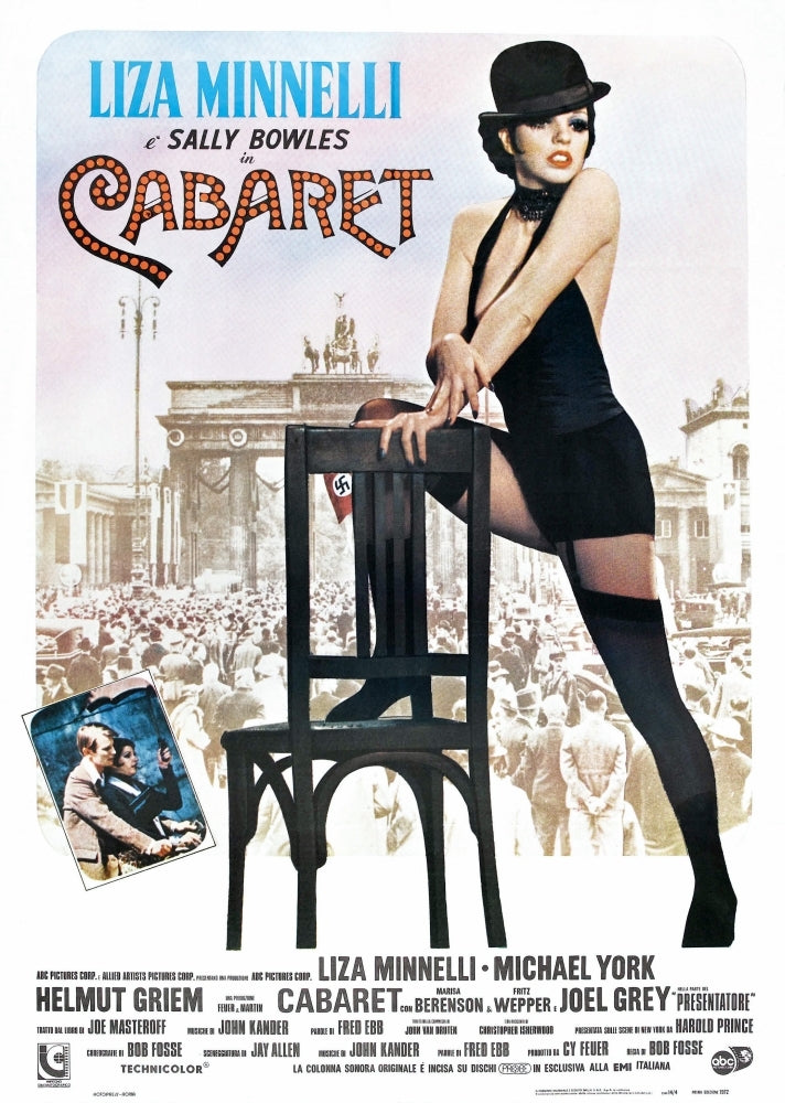 Cabaret Italian Poster Liza Minnelli Inset Photo: Michael York Liza Minnelli 1972 Movie Poster Masterprint Image 1