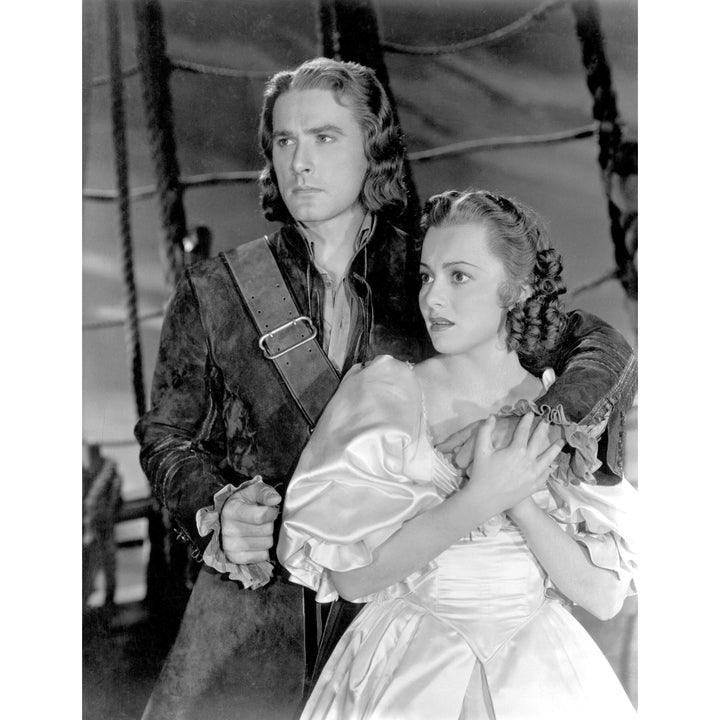 Captain Blood Errol Flynn Olivia De Havilland 1935 Photo Print Image 2