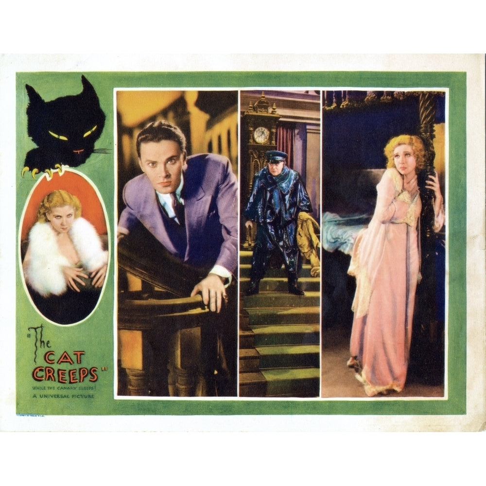 The Cat Creeps Movie Poster Masterprint Image 1