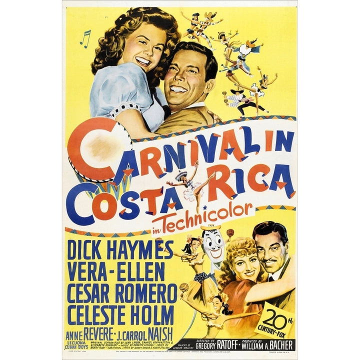 Carnival In Costa Rica U Movie Poster Masterprint Image 1