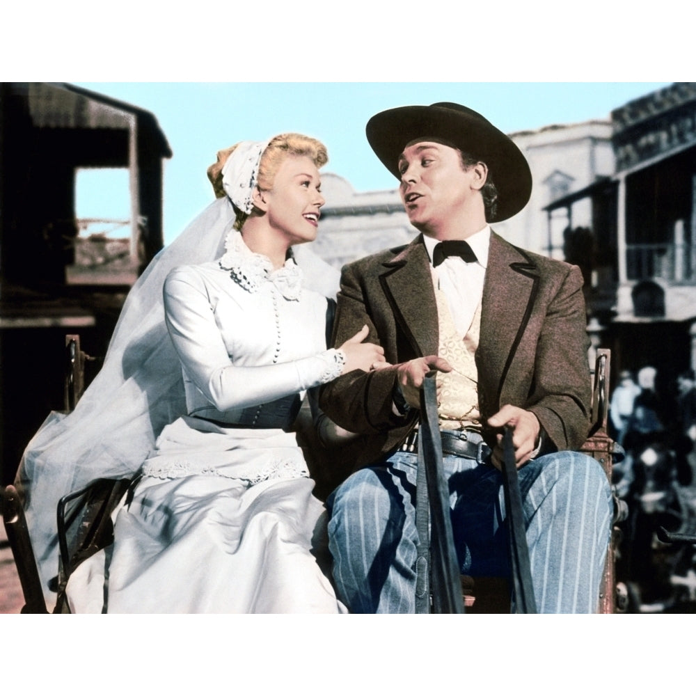 Calamity Jane From Left: Doris Day Howard Keel 1953 Photo Print Image 1