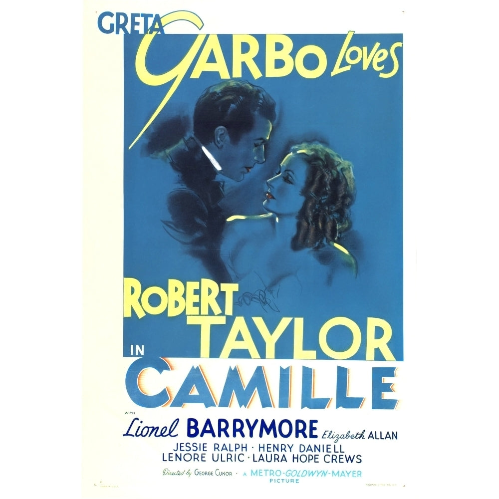 Camille From Left: Robert Taylor Greta Garbo 1936 Movie Poster Masterprint Image 2