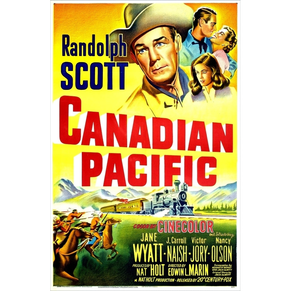 Canadian Pacific U Movie Poster Masterprint Image 2