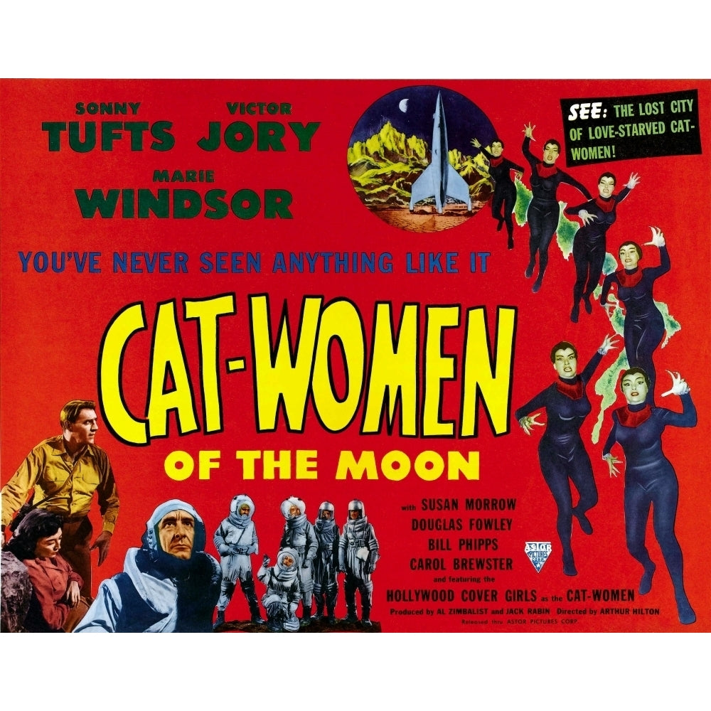 Cat-Women Of The Moon Movie Poster Masterprint Image 2