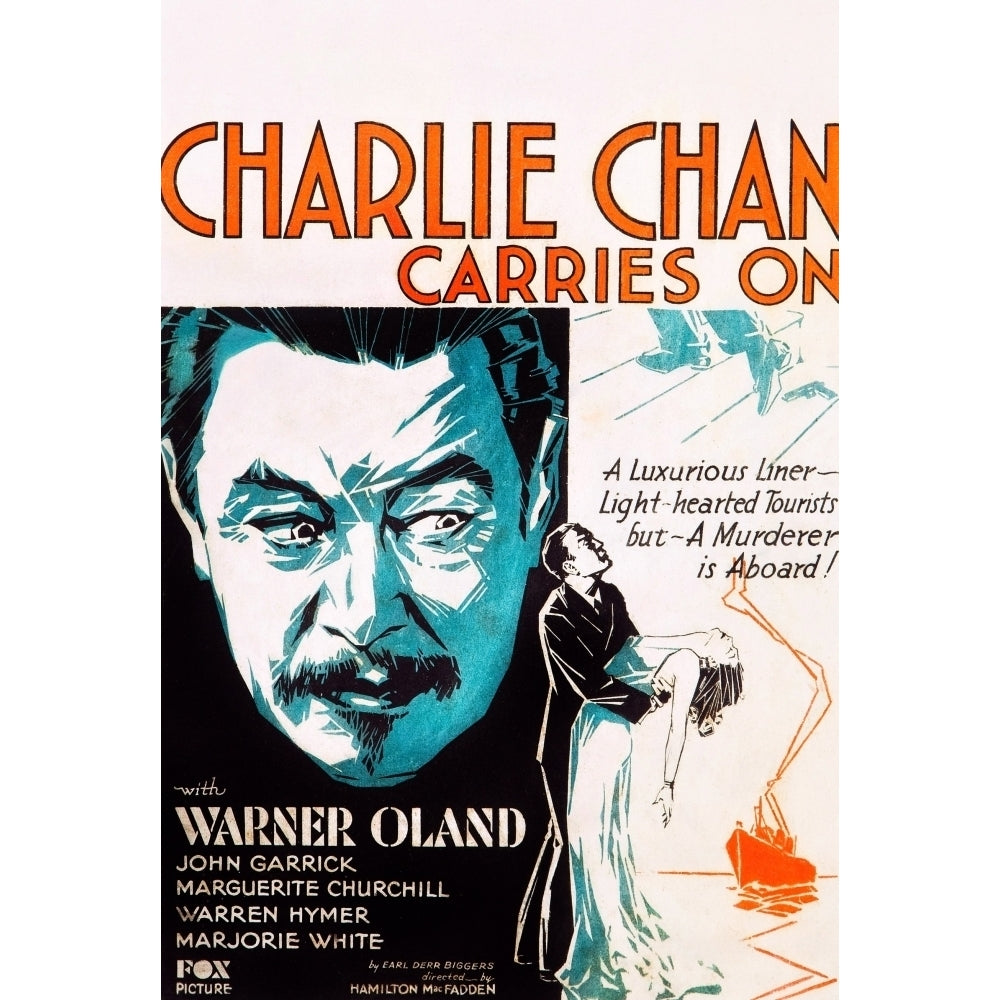 Charlie Chan Carries On Movie Poster Masterprint Image 2