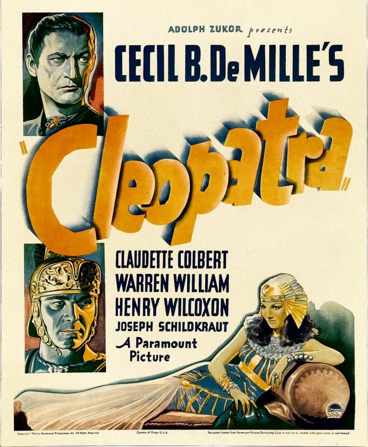 Cleopatra Movie Poster Masterprint Image 1