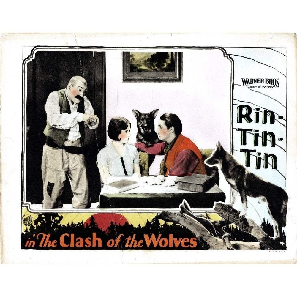 Clash Of The Wolves Movie Poster Masterprint Image 1