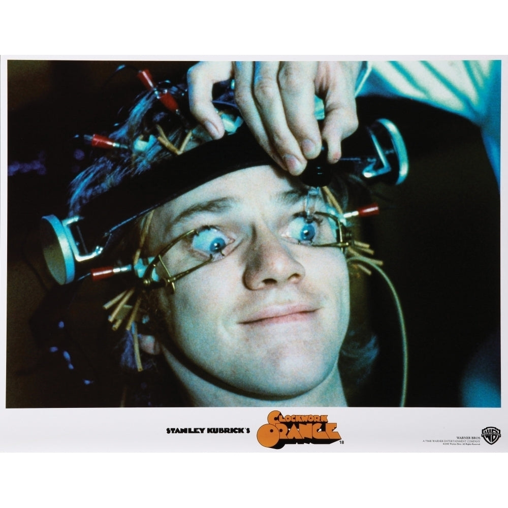 A Clockwork Orange Malcolm Mcdowell 1971 Poster Print Image 1