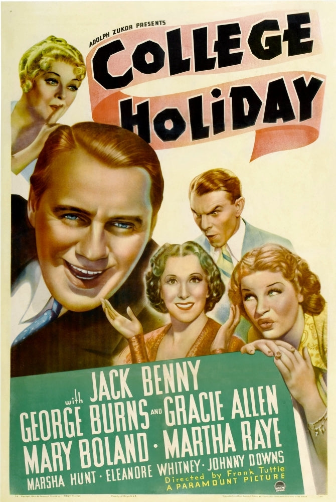 College Holiday Movie Poster Masterprint Image 1