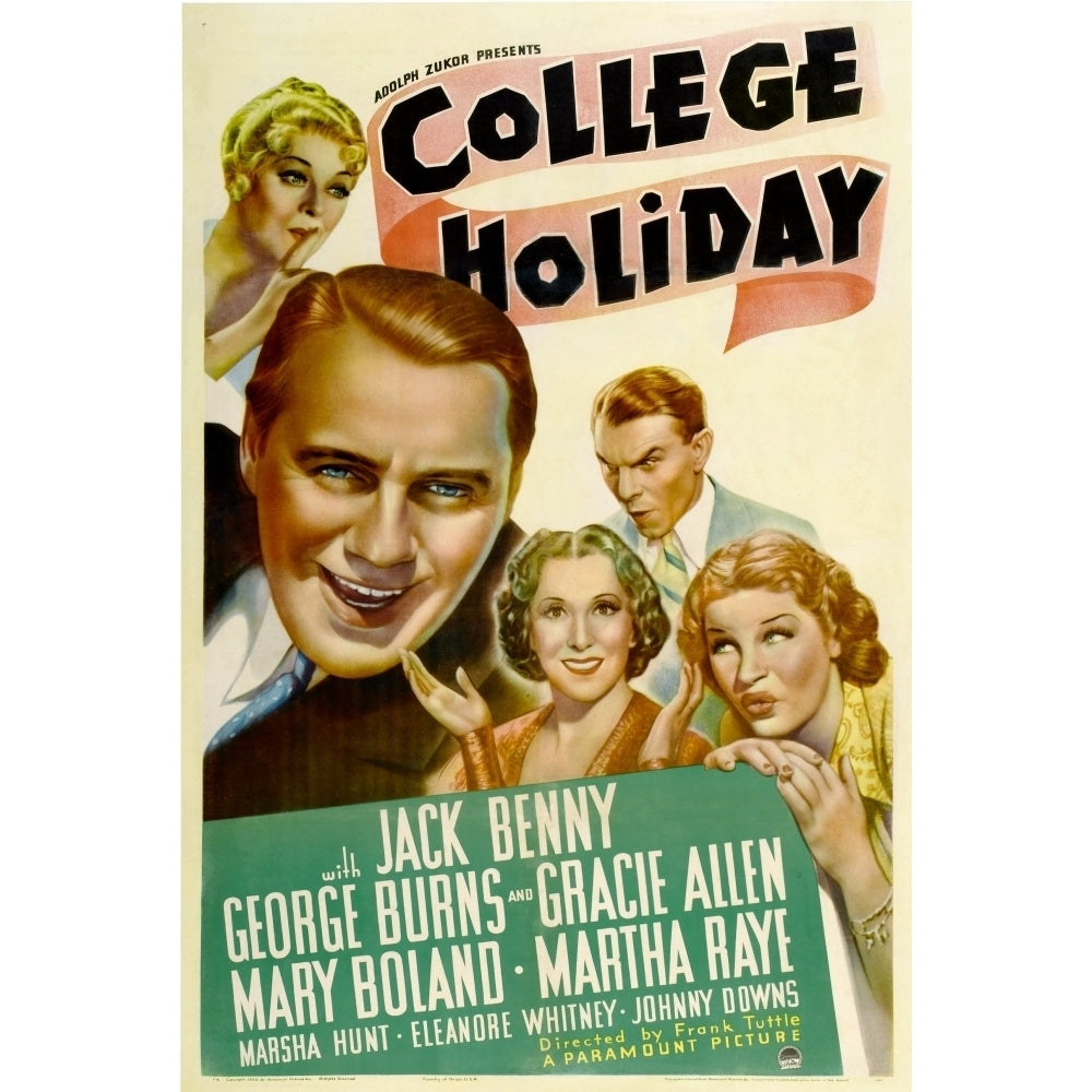 College Holiday Movie Poster Masterprint Image 2