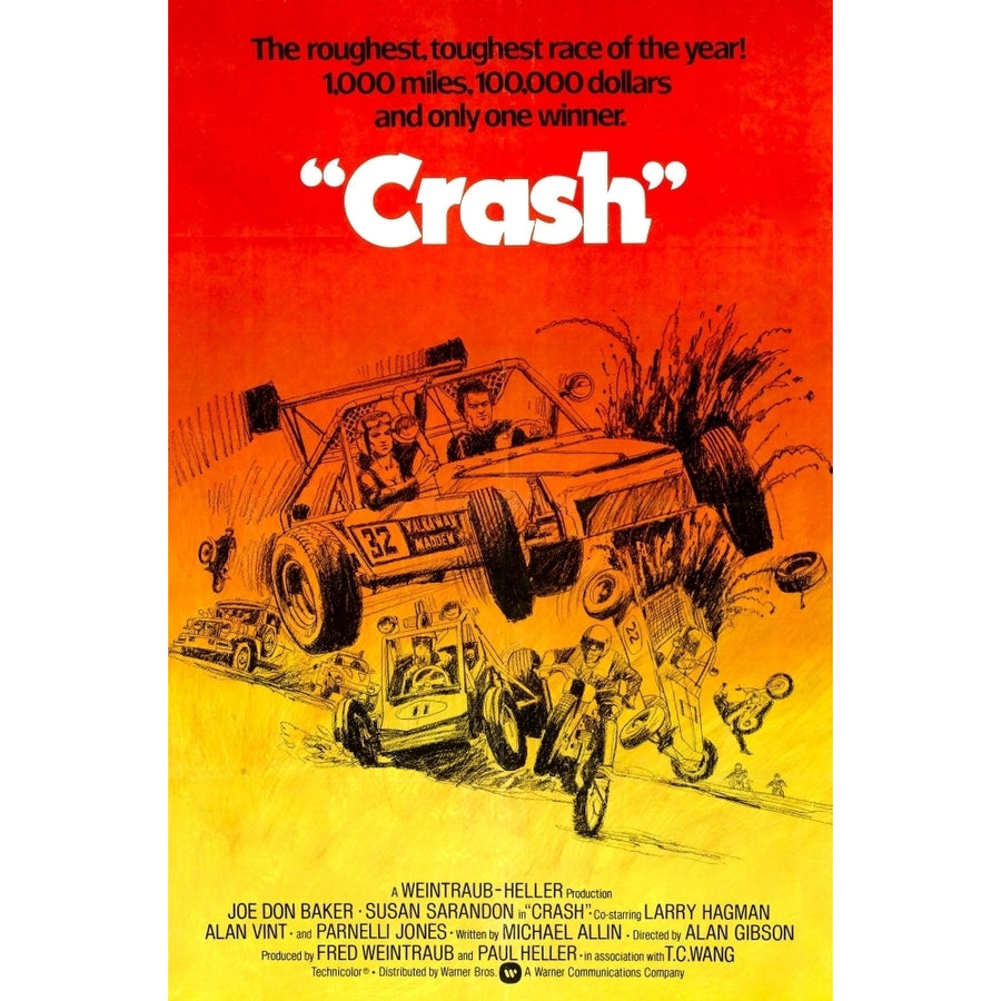 Crash Joe Don Baker 1977 Movie Poster Masterprint Image 1