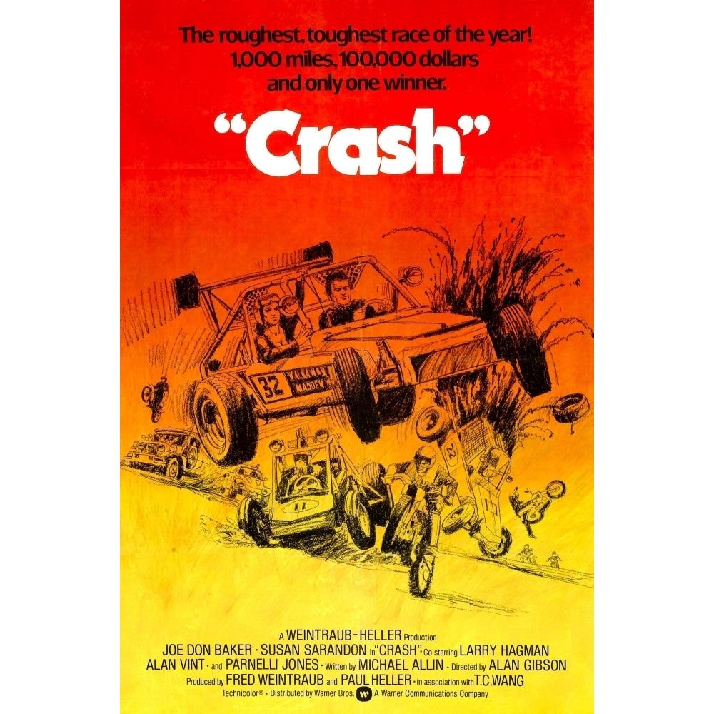 Crash Joe Don Baker 1977 Movie Poster Masterprint Image 2